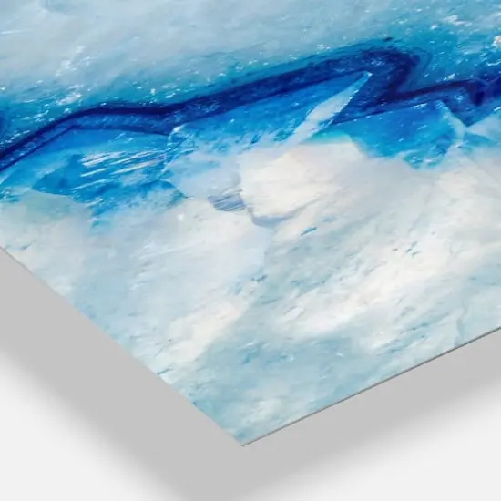 Designart Geode Slice Macro Wall Clock {4}