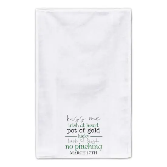 Irish St Patricks Saying Tea Towel Set of 2 {5}