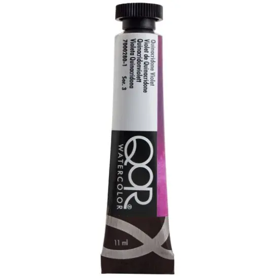 QoR&trade; Watercolor Tube, 11mL Quinacridone Violet {1}