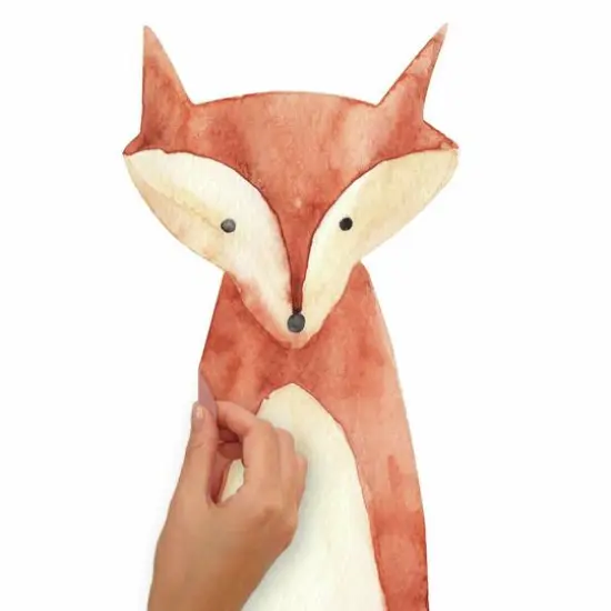 RoomMates Watercolor Woodland Critters Peel & Stick Decals {6}