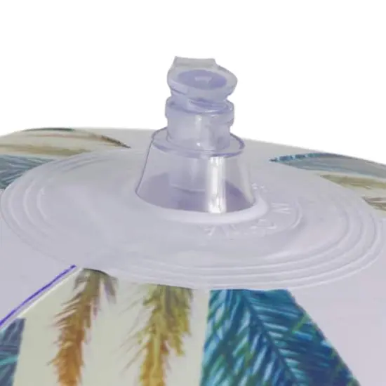 20" Corona Tropical Blue & Green Inflatable Beach Ball {4}