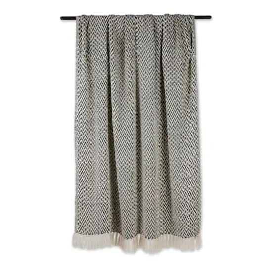 DII&reg; Zig-Zag Throw Hunter Green {4}