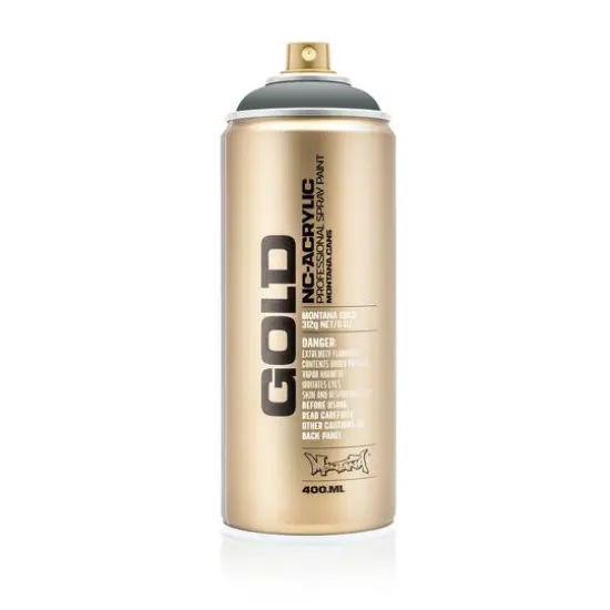 Montana&trade; Gold Acrylic Professional Spray Paint G7060 Gravel {5}