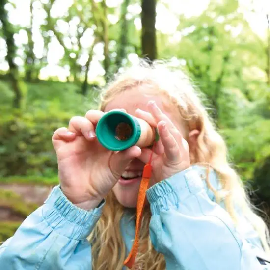 Hape Nature Fun Green Adjustable Telescope {7}