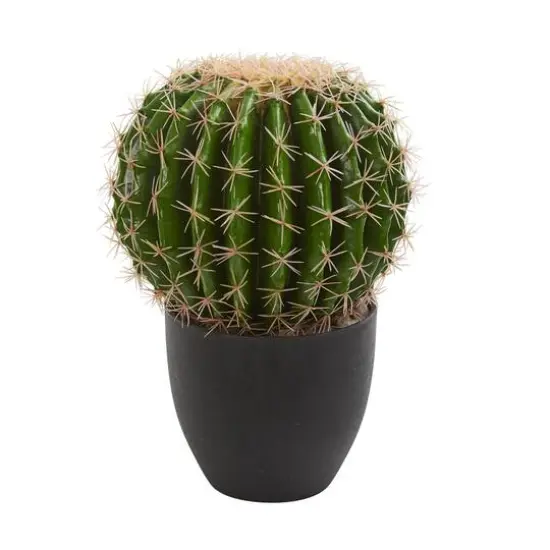 14" Potted Artificial Cactus {1}