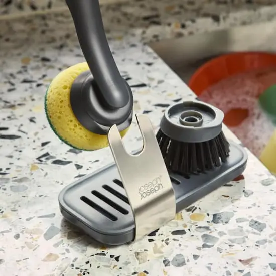 Joseph Joseph SinkTech Dish Brush & Sponge Set with Storage Stand {5}