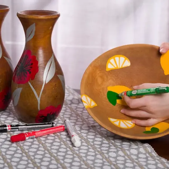 Testors&reg; Flat Black Chisel Tip Enamel Marker {4}