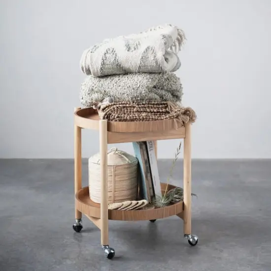 Hello Honey® Green & Cream Cotton & Wool Kilim Floor Runner, 8ft. x 2ft. {4}