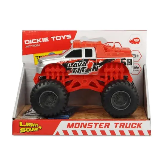 Dickie Toys Red Lava Titan Die-Cast Monster Truck {4}
