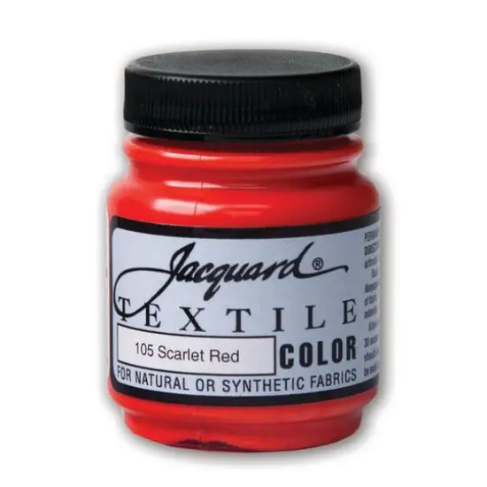 Jacquard&reg; Textile Color, 2.25oz.105 Scarlet Red {1}