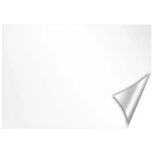 WallPops 24" White Peel & Stick Dry Erase Board {1}