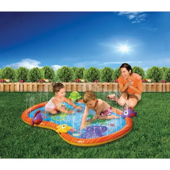 Banzai&reg; 58'' Sprinkle Friends Play Mat&trade; {4}