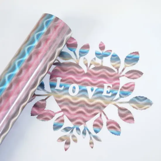 Foil Heat Transfer Vinyl by Make Market&reg; Pastel Waves {4}