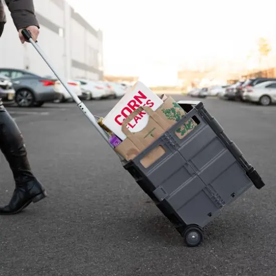 Simplify Jumbo Tote & Go Collapsible Utility Cart {7}