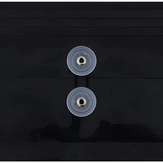 JAM Paper 5.25" x 10" Plastic #10 Business Envelope with Button and String Closure, 24ct. Black {4}