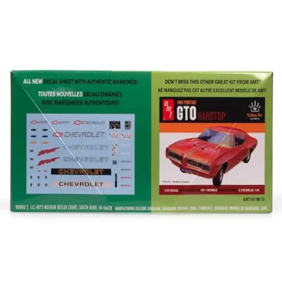 AMT&reg; 1992 Chevy Silverado Fleetside Short Bed Pickup Easy Build 1:25 Scale Model Kit {4}