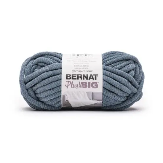 Bernat&reg; PlushBIG&trade; Yarn Storm Blue {1}