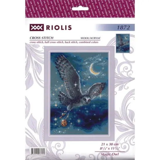 RIOLIS Magic Owl Cross Stitch Kit {1}