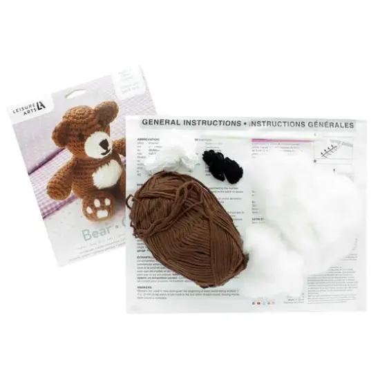 Leisure Arts&reg; Make A Little Friend Bear Kit {4}