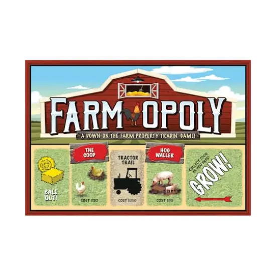 Farm-Opoly Board Game {3}