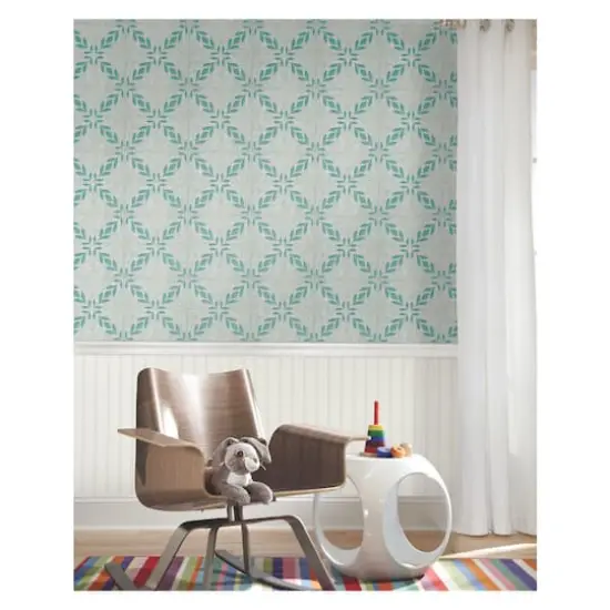 RoomMates Beadboard Peel & Stick Wallpaper White {8}