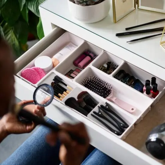 Joseph Joseph Viva 7-piece Makeup Drawer organizer Set {6}