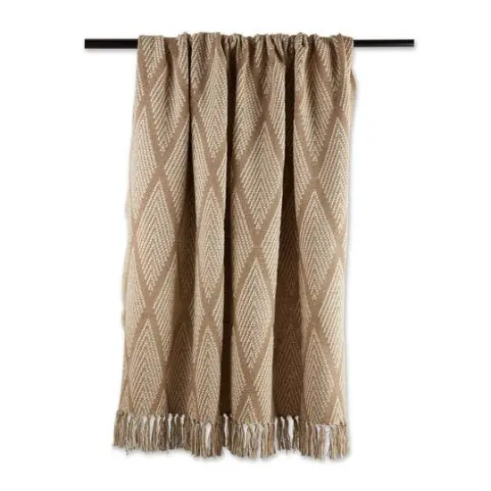 DII&reg; Natural Tone Multi Diamond Throw {4}