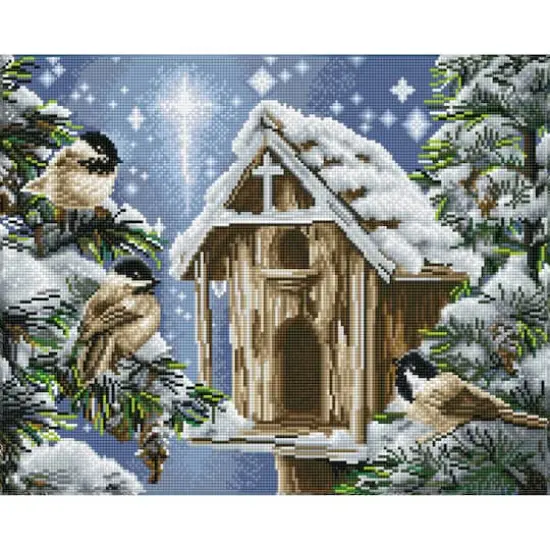 Diamond Dotz&reg; Intermediate The Gift of Peace Diamond Painting Kit {1}