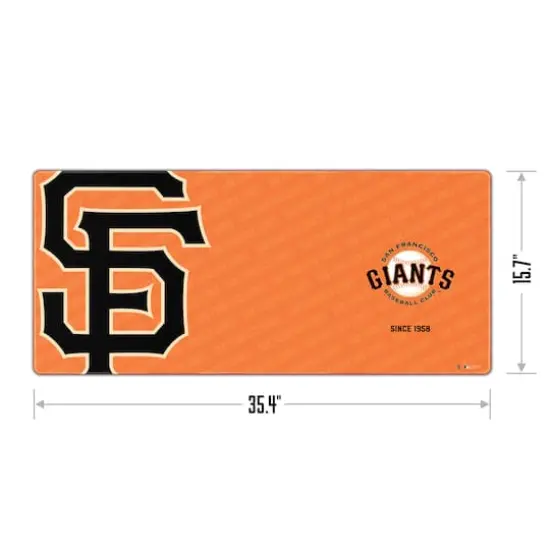 MLB Logo Series Desk Pad San Francisco Giants {4}