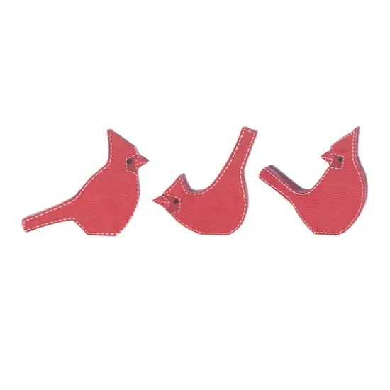 Cardinal Bird Shelf Sitter Set {1}