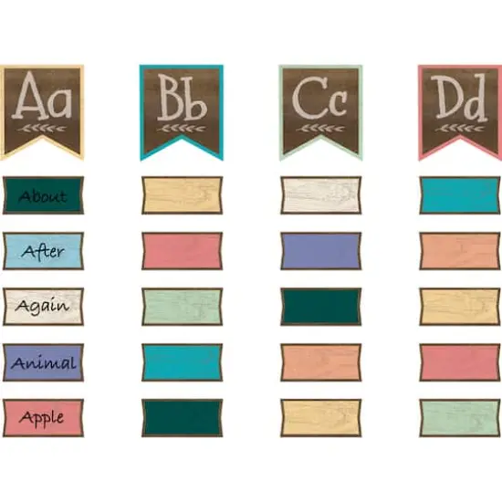 Teacher Created Resources Word Wall Bulletin Board Set {3}