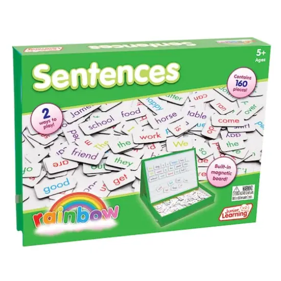 Junior Learning&reg; Rainbow Sentences, 160ct. {1}