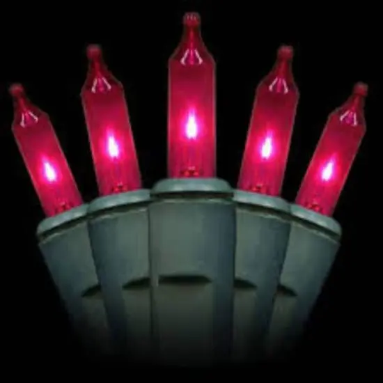 50ct. Pink & Purple Princess Mini String Lights {2}