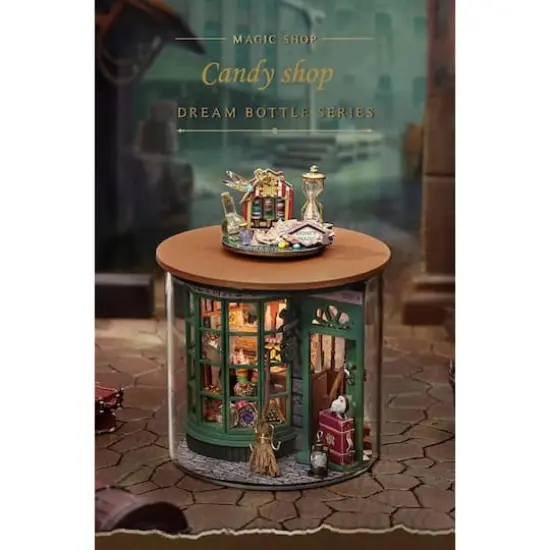 Wizardi Magic Shop Miniature Dollhouse Roombox Kit {3}