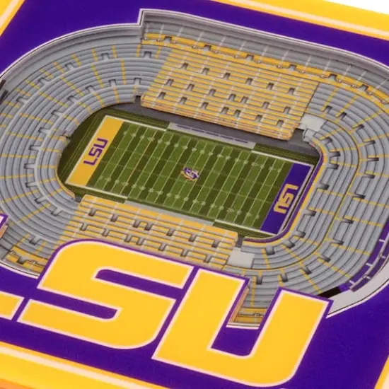 NCAA 3D StadiumView Coasters LSU Tigers {5}