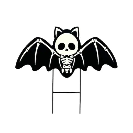 1.5ft. Glow-in-the-Dark Bat Metal Yard Stake by Ashland&reg; {1}