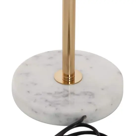 CosmoLiving by Cosmopolitan 23" White Metal Modern Table Lamp {4}