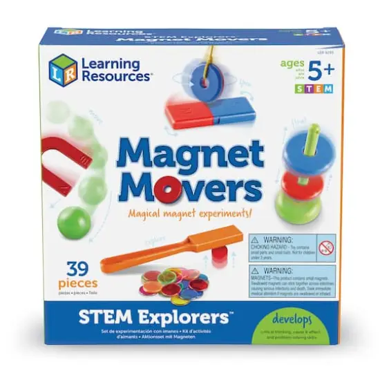 Learning Resources STEM Explorers Magnet Movers {8}
