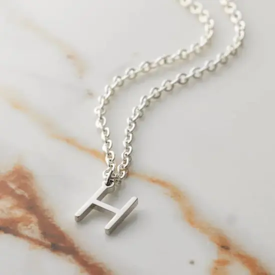 Sterling Silver Alphabet Charm by Bead Landing&trade; H {3}