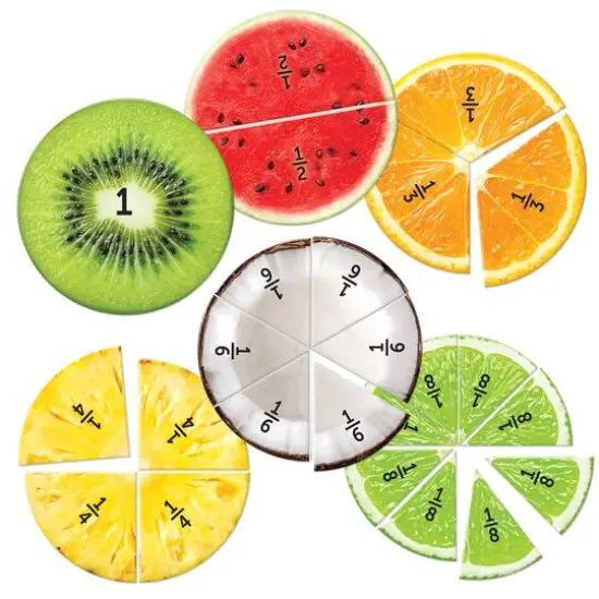 Learning Resources Magnetic Fruit Fractions {3}