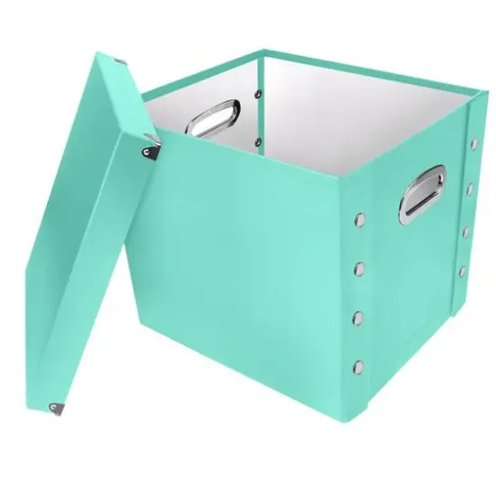 12" Snap-N-Store Mint Vinyl Record Storage Box, 2ct. {3}