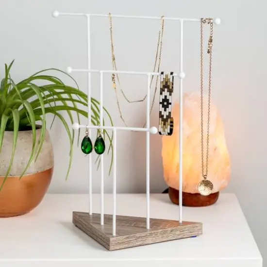 Honey Can Do 3-Tier Jewelry Stand {8}