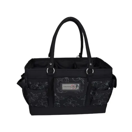 Everything Mary Black & White Deluxe Store & Tote {7}