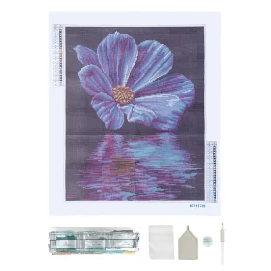 Flower Reflection Diamond Art Kit by Make Market&reg; {3}