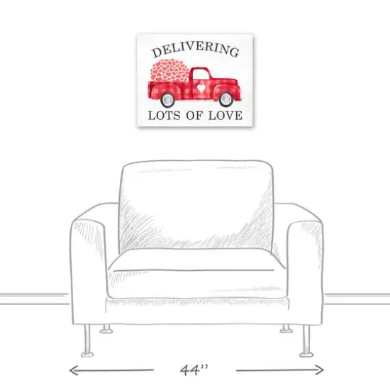 Lots of Love Canvas Wall Art {6}