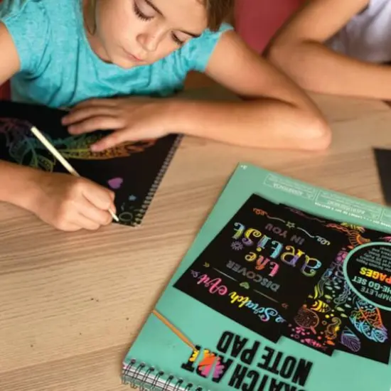 The Bubble Factory Spiral Bound Scratchpad Set {8}