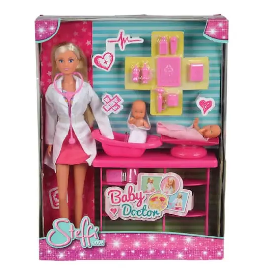 Simba Toys Steffi LOVE Baby Doctor Playset {4}