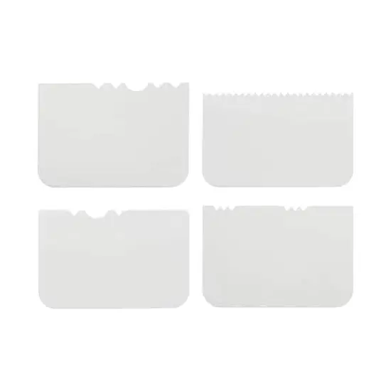 4" Decoration Scrapers, 4ct. by Makery&trade; {3}