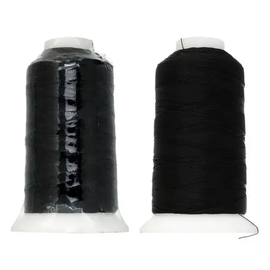 John Bead Good Thread 500m Black Bonded Nylon Beading Thread, 10ct. {3}