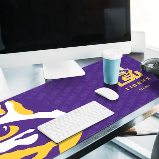 College Football Logo Series Desk Pad LSU Tigers {5}